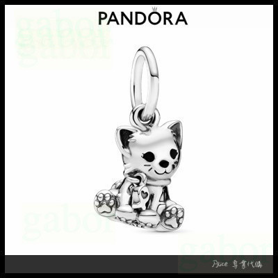 Alice專業代購Pandora潘朵拉 Kitty-Cat 吊飾 愛情 情侶 祝福 送女友 情人節798011EN16
