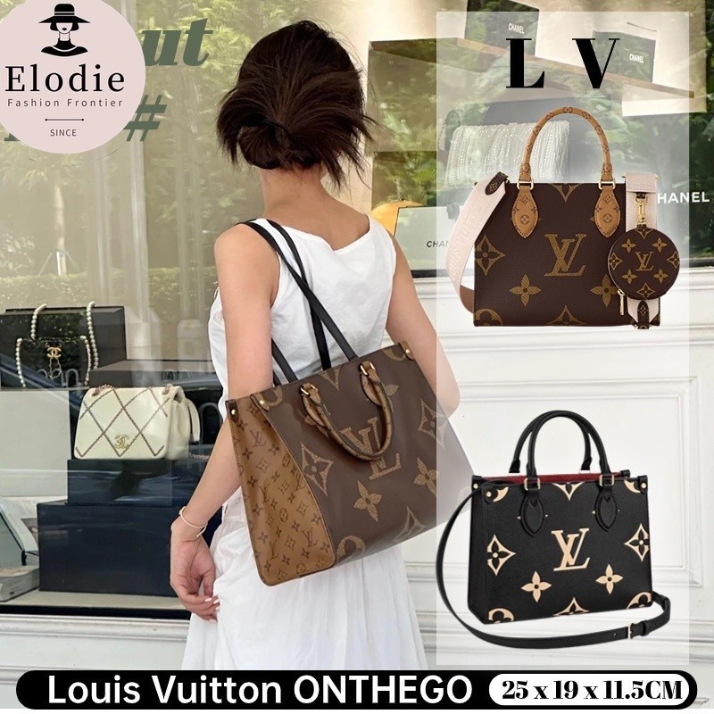 路易威登 Lv 包 Louis Vuitton ONTHEGO 中號手提包 LV 新款迷你尺寸女士斜挎包