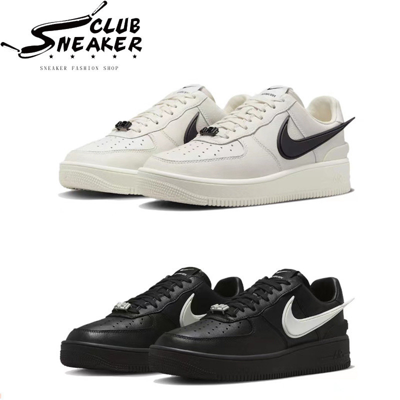AMBUSH x Nike Air Force 1 Low 白色 黑色 板鞋 休閒 男女同款