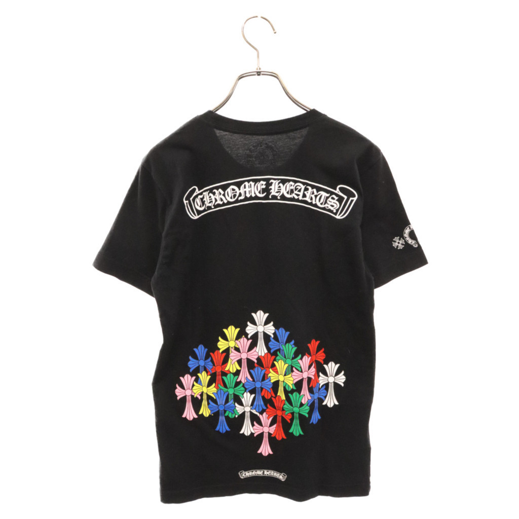 Chrome Hearts KURO CHROME Co TS ART針織上衣 T恤 襯衫交叉 黑色 多 日本直送 二手