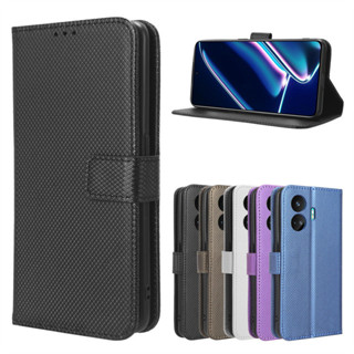 適用OPPO Realme GT Neo5 SE手機殼RMX3700翻蓋皮套鑽石紋插卡繩