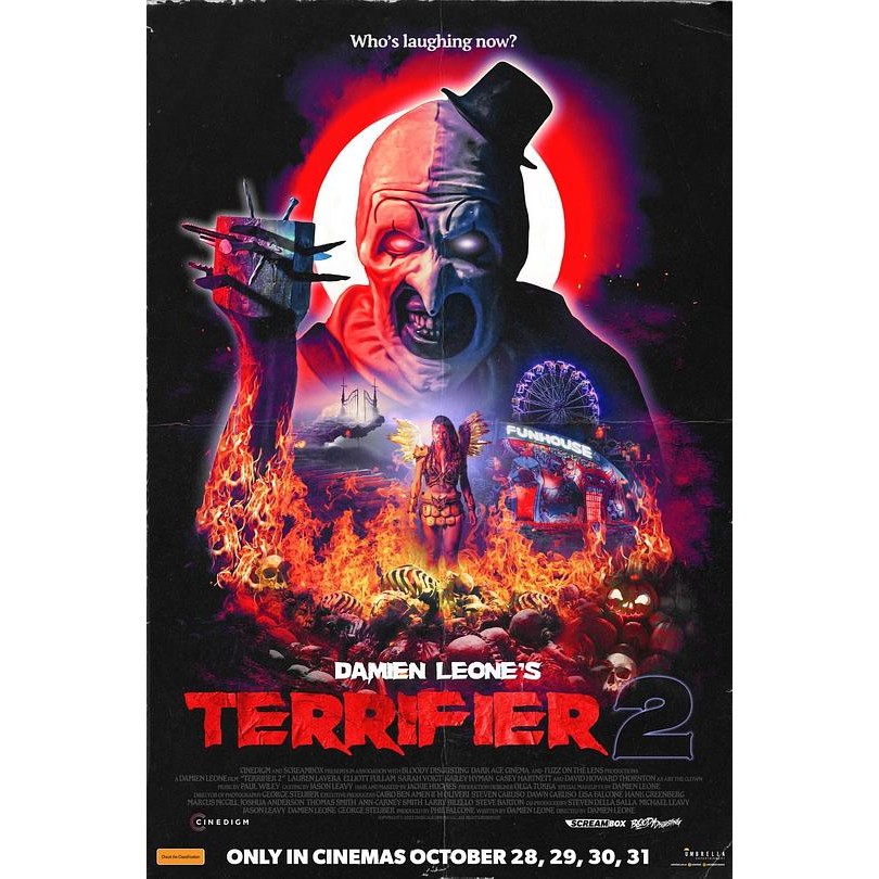 【藍光電影】斷魂小丑2 / 劊樂小丑2 / Terrifier 2 (2022)