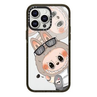 coco潮牌 墨鏡拉佈佈 蘋果i16 卡通保護殼 情侶亞克力手機殼 iPhone16 15 14 13 Pro Max