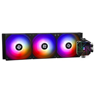 [質量保證]散熱器 散熱風扇 電腦風扇 利民AQUA ELITE AE240三代V3一體式水冷散熱器溫控ARGB風扇白1