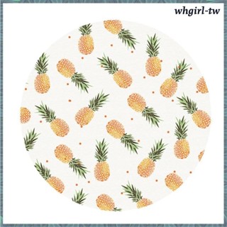 【WhgirlTW】防水防滑圓形彈力桌布經典圖案桌布