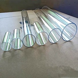 高透明 PC塑料管 亚克力 圆管子 耐高温 pc硬管 透明PVC水管 3 4 6分管
