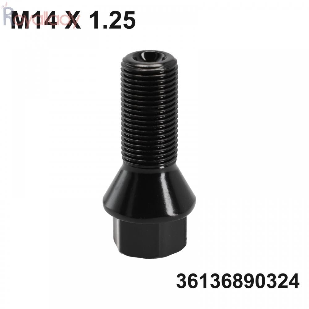 BMW 凸耳螺栓 36136781151 寶馬 M14 X 1.25 零件鋼的黑色汽車配件