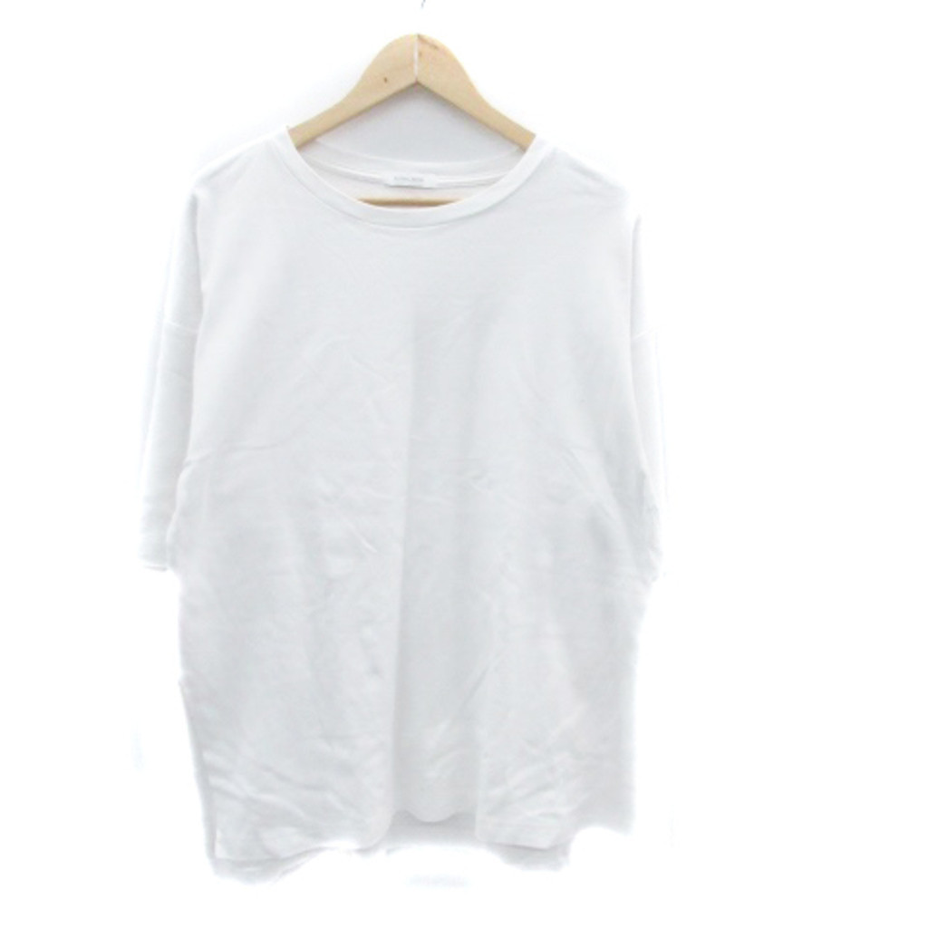 GLOBAL WORK Off-White bal針織上衣 T恤 襯衫白色 短袖 日本直送 二手