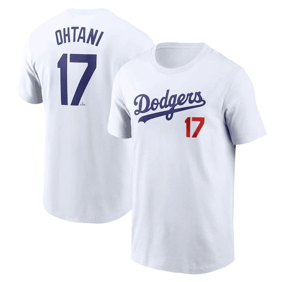 【現貨速發】球衣 棒球聯盟 Dodgers 洛杉磯道奇隊 17# Ohtani 大谷翔平 短袖T恤