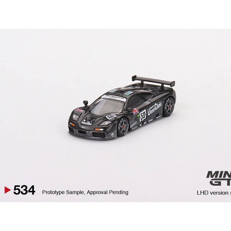 Minigt 1:64 F1 GTR #59 1995 年勒芒 24 小時獲勝者合金車型 534