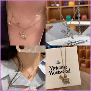 Vivienne WESTWOOD 丘比特土星項鍊一見鍾情一見星球鎖骨短項鍊奢華派對珠寶情人節 009