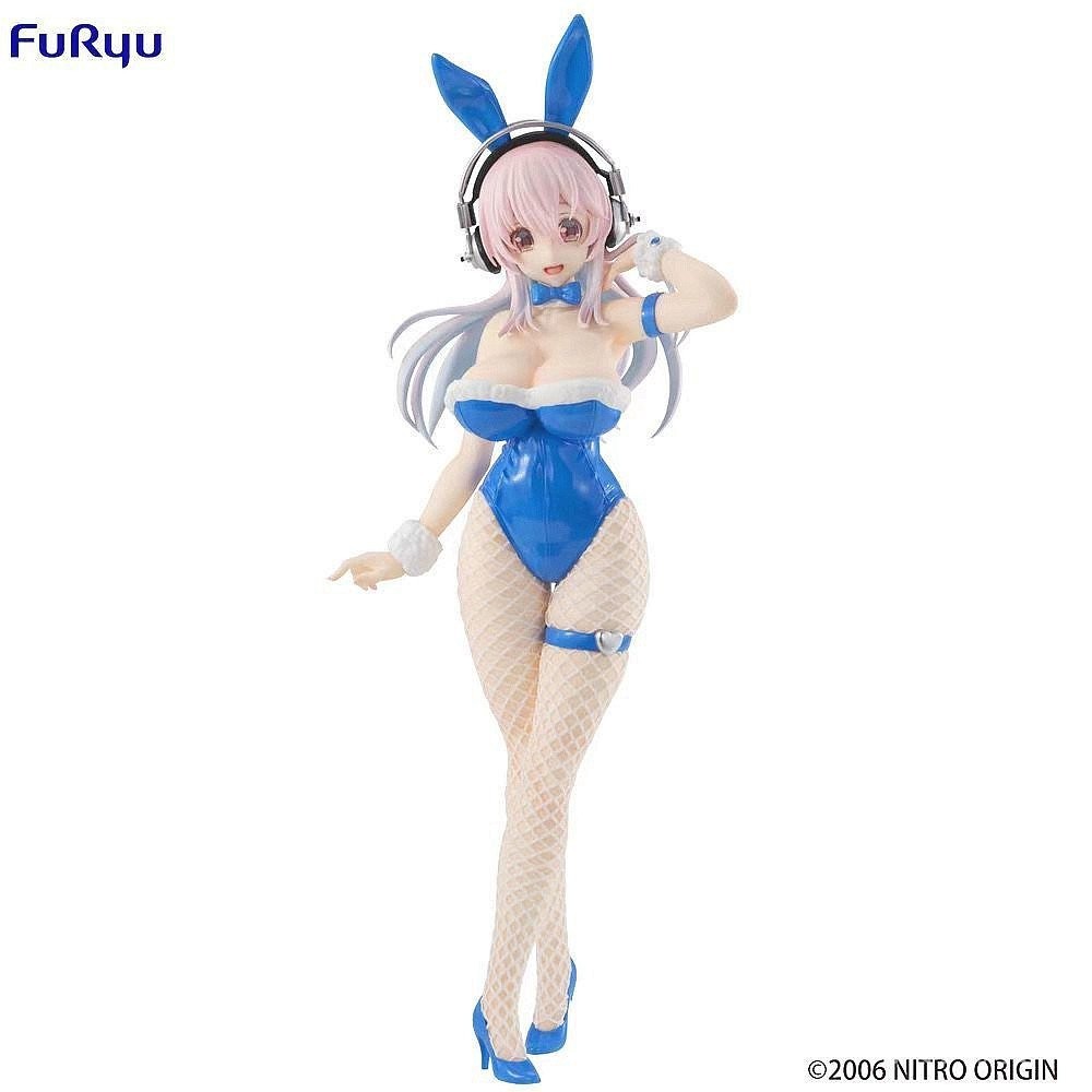 【正版】現貨 FuRyu 超索尼子索尼子 藍色兔女郎ver.景品動漫手辦模型雕像周邊遊戲擺件禮物