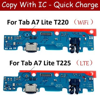 SAMSUNG 5sl4 &適用於三星 Galaxy Tab A7 Lite T220 T225 USB 充電底座連接器