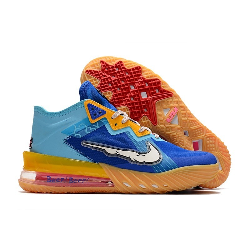 Lebron 18 Low “Wile. vs Roadrunner” 籃球鞋