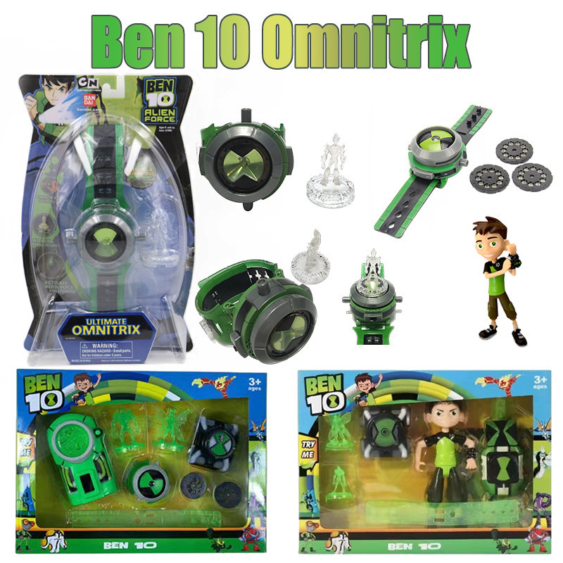 Omnitrix Ben 10 手錶玩具 Ben Tennyson Omnitri 兒童模型 Ben10 Alien F