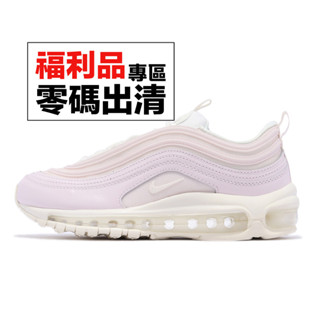 Nike 休閒鞋 Wmns Air Max 97 櫻花粉 淡紫 氣墊 復古 經典 反光 零碼福利品【ACS】