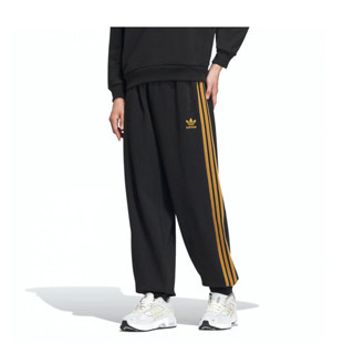 Adidas DKN SST PANT CNY IX4210 男 長褲 運動 休閒 三葉草 拉鍊口袋 羅紋褲口 黑黃