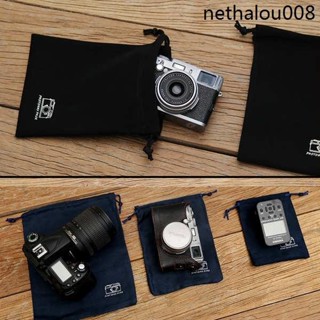 熱銷· 相機收納包保護袋內袋適用於索尼富士微單包絨布袋鏡頭保護套