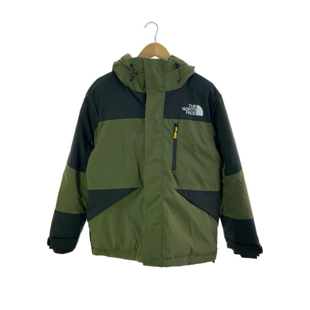 THE NORTH FACE 羽絨服 夾克外套聚脂纖維 綠色 日本直送 二手