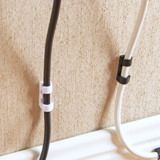 🍀【臺灣精選】電線收納理線器 線卡固定網線走線神器 自粘固線卡釦子免打孔理線器🍀