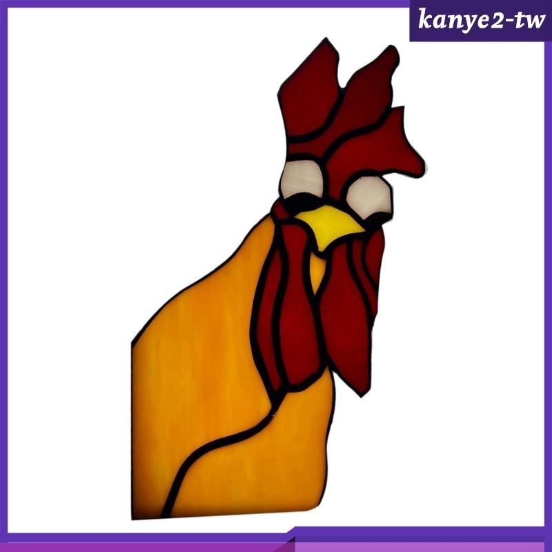 [KY] 農舍家用桌面窗角裝飾有趣的雞雕像