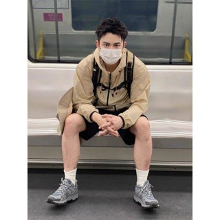 NANS 臺灣現貨 防曬外套 夏季工裝連帽防曬衣男2024新款夾克薄款透氣防曬服戶外釣魚外套潮