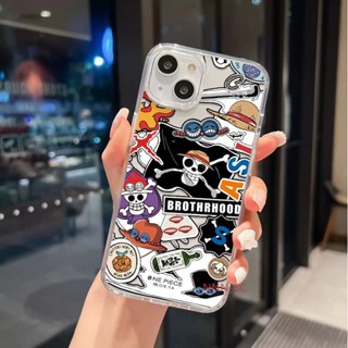 磁吸手機殼 海賊旗 卡通航海王 蘋果16 手機殼 iPhone15 14 13 12 11ProMax 透明 全包邊防摔