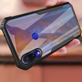 Redmi Note 7 5 6 Pro 7S 5 Plus 4 4 X 7S 手機殼黑色防摔亞克力手機全保護套