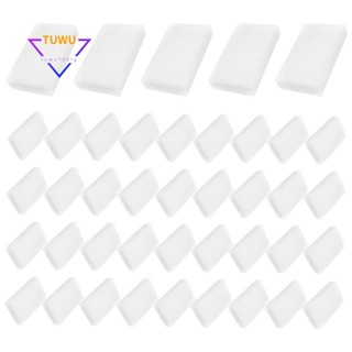 Magic Clean Sponges Eraser,家用海綿橡皮擦清潔劑泡沫清潔廚房、傢俱、汽車、皮革(50 件裝)