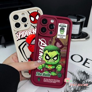 適用於 iPhone 8 7 Plus SE 2020 6 6S Plus 2022 手機殼酷卡通蜘蛛俠綠巨人矽膠防摔保