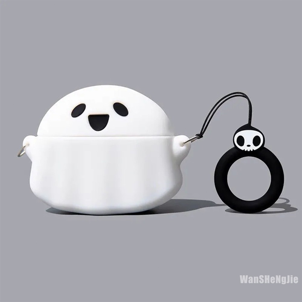 幽靈耳機保護套 掛鉤防摔耳機套 適用於 AirPods1 2 3 4 Pro AirPods3 保護殼