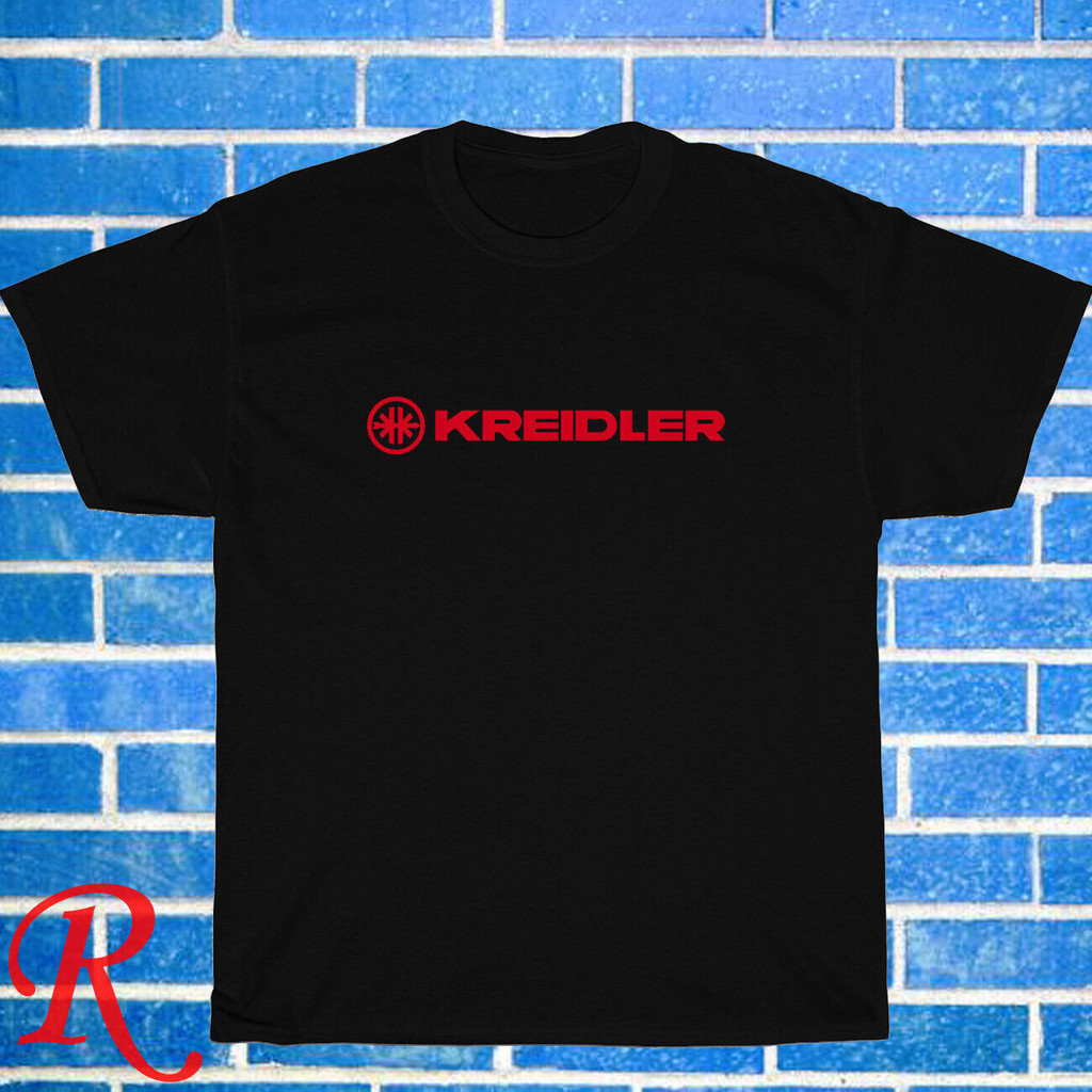 Kreidler 摩托車標誌 Blackgreynavywhite T 恤