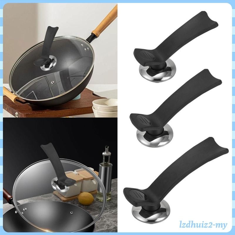[LzdhuizbcMY] 鍋蓋握柄鍋蓋蓋把手保持蓋子站立帶螺絲鍋蓋蓋旋鈕支架家用鍋蓋把手