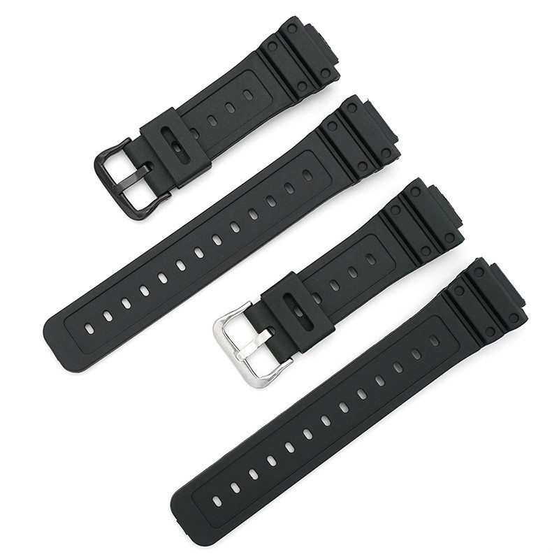 代用卡西歐G-SHOCK小方塊錶帶DW5600/G-5600/GWM5610樹脂橡膠錶帶