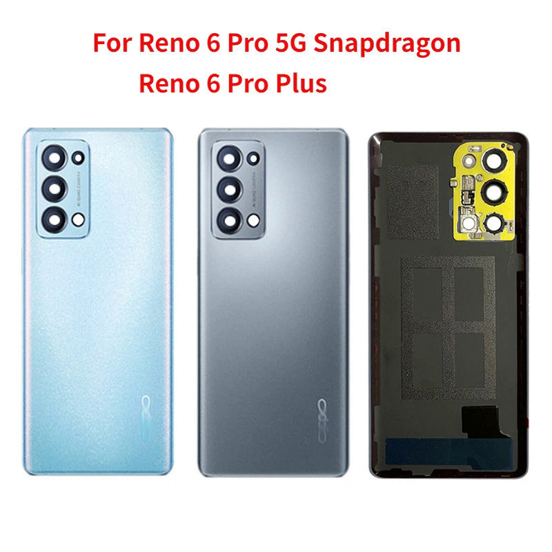 適用於 Oppo Reno 6 Pro 5G Snapdragon 外殼的原裝後玻璃