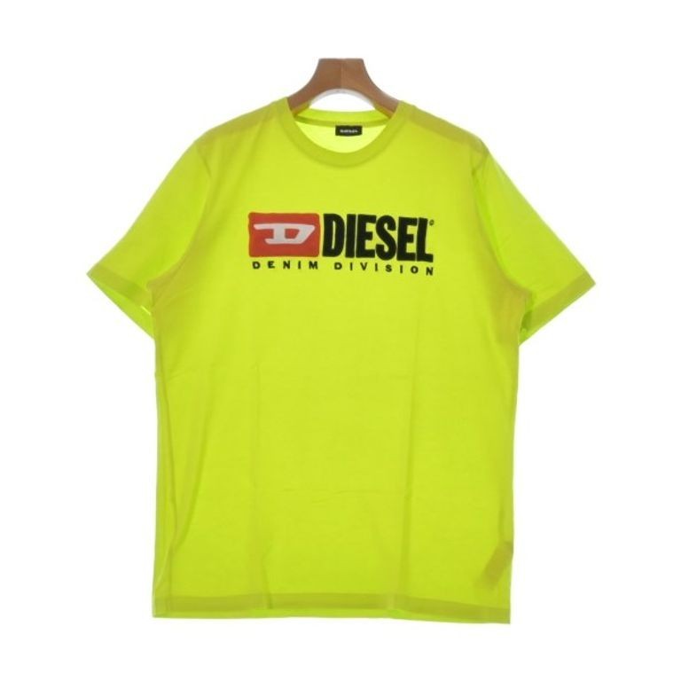 Diesel DIESEL針織上衣 T恤 襯衫男性 綠色 黃色 日本直送 二手