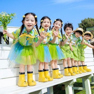 六一兒童表演服裝小學生運動會啦啦隊表演服幼兒園畢業舞蹈班5.8