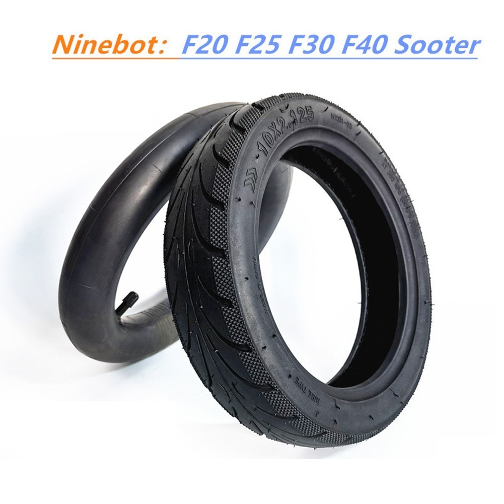 ⭐現貨⭐ 10 英寸 10x2.125 內胎和輪胎,適用於 Segway F20/F25/F30/F40 電動滑板車