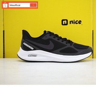 耐吉 Nike 正品 Nike Air Zoom winflo 7 盾網透氣黑色男士跑鞋