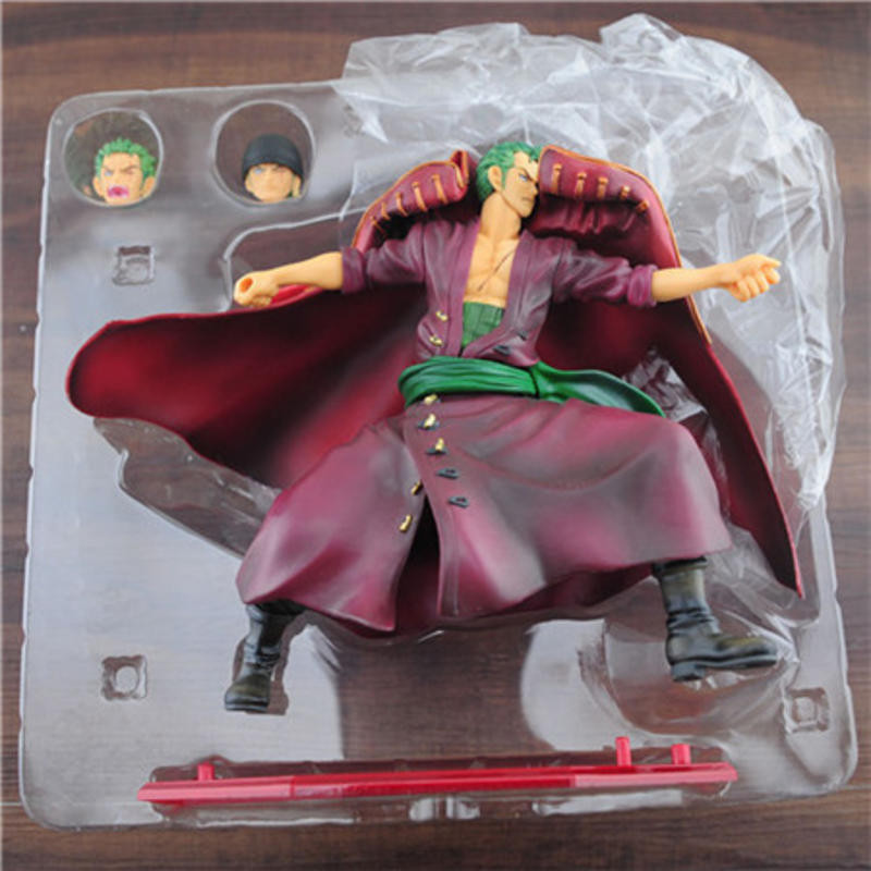 跨境新品 航海王索隆 紅衣索隆 紅衣戰鬥服索隆 索隆公仔 索隆擺件  索隆模型 索隆手辦 海賊王索隆 跨境新品