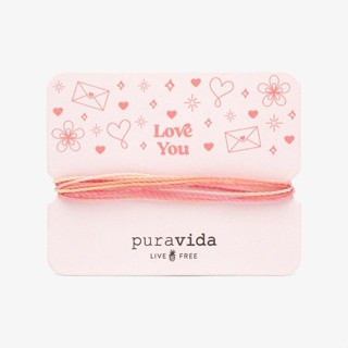 Pura Vida 美國手工 GIFTING系列/ LOVE YOU鍾愛的你手鍊卡 eslite誠品