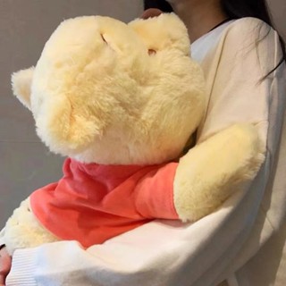 趴款噗噗熊毛絨絨公仔小熊維尼玩偶抱枕生日禮物七夕情人節布娃娃3.14