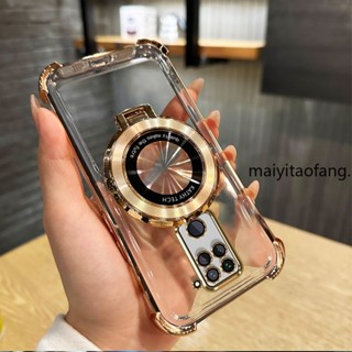 Redmi note 9 軟殼矽膠防震保護套新設計美學掛繩化妝鏡帶支架 SJSFDD03