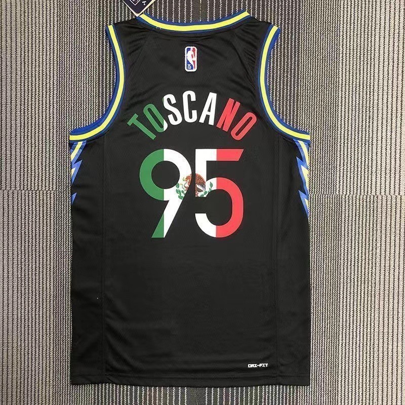 墨西哥特別版籃球T恤 # 95Juan · Tuscano Anderson短袖T恤2023nba金州勇士