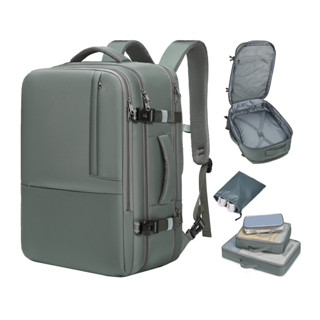 36-55l大號旅行背包可擴展多功能大容量電腦背包男女旅行背包