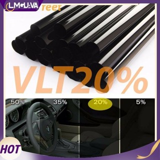 Lmg 50cm*3m 20% VLT 黑色 Pro 汽車家用玻璃窗著色膜卷