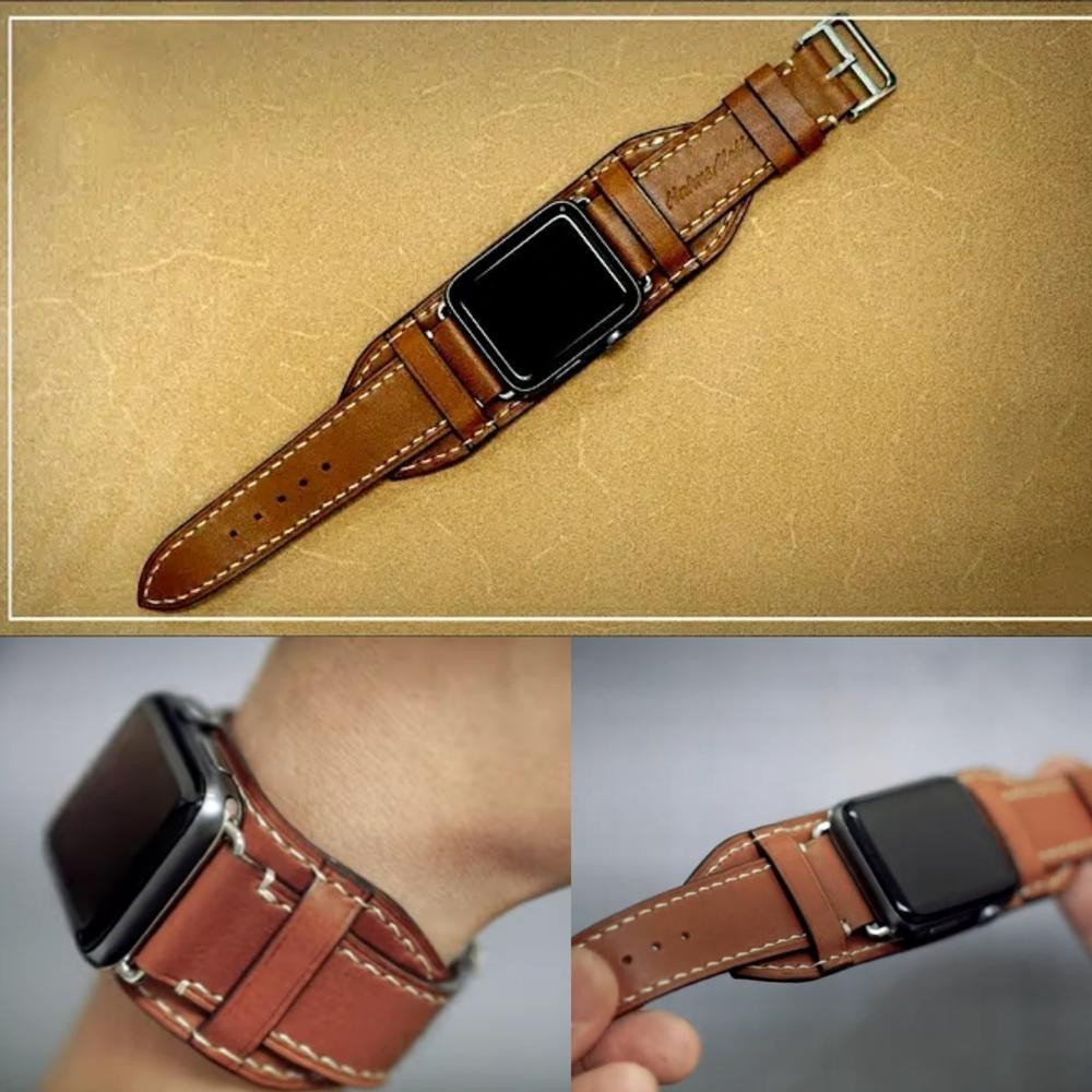 手工皮革工具模具激光刀模具定制蘋果手錶皮帶刀模具iwatch