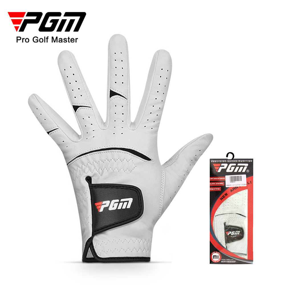 PGM定做高爾夫手套男士優質小羊皮手套防滑透氣高爾夫用品批發