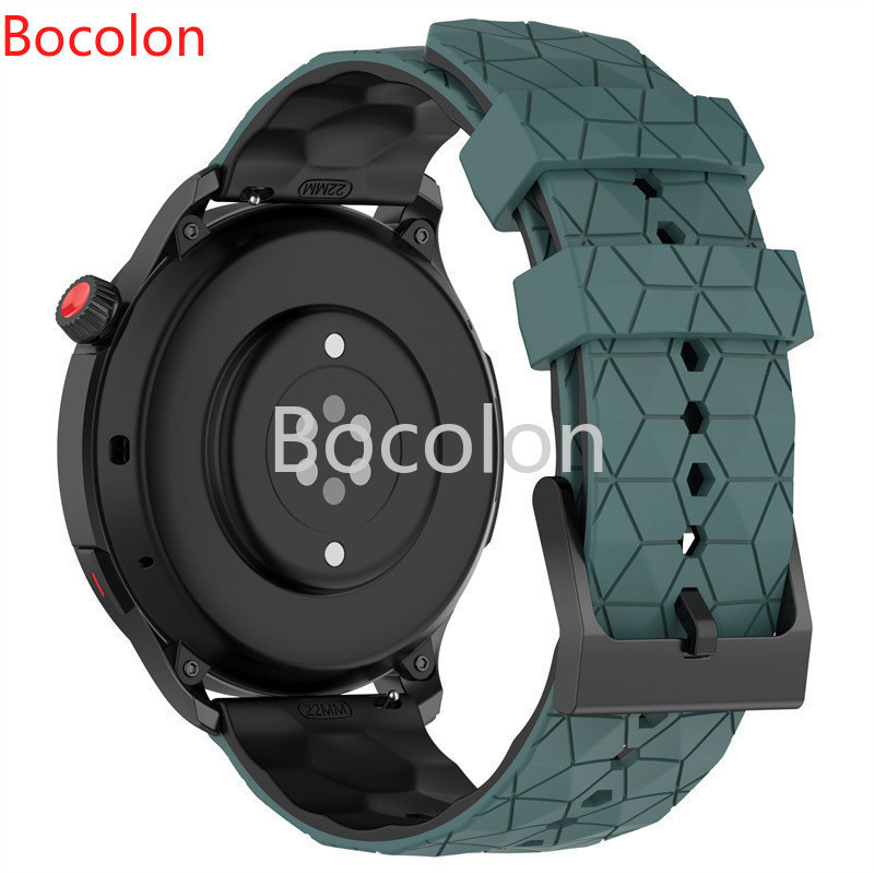 BCL適用OPPO Watch X 智能手錶 錶帶 硅膠 雙色 錶帶 OPPO手錶X 硅膠錶帶 腕帶 運動手環