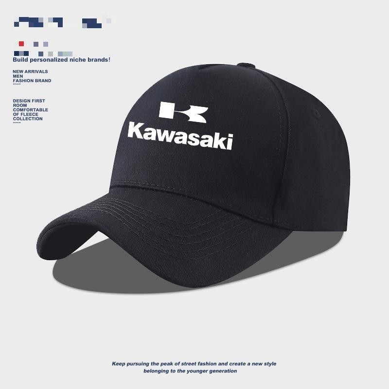 Kawasaki車店訂製工作帽VULCAN650S NINJA400 Z1000 Z800摩托騎行遮陽帽